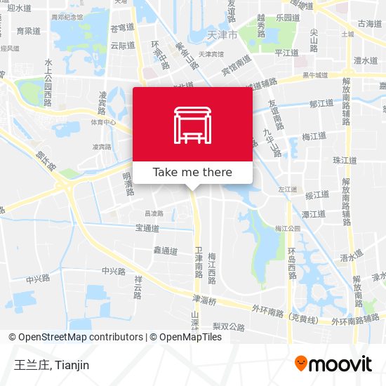 王兰庄 map