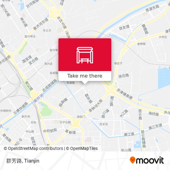 群芳路 map