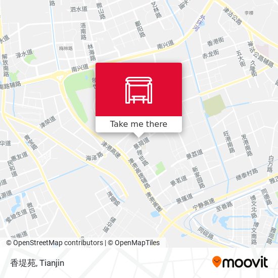香堤苑 map