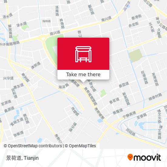 景荷道 map