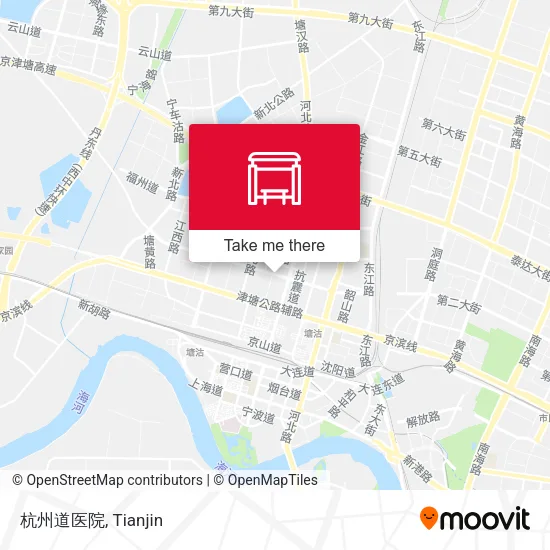 杭州道医院 map
