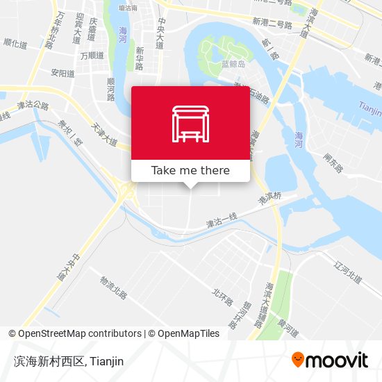 滨海新村西区 map