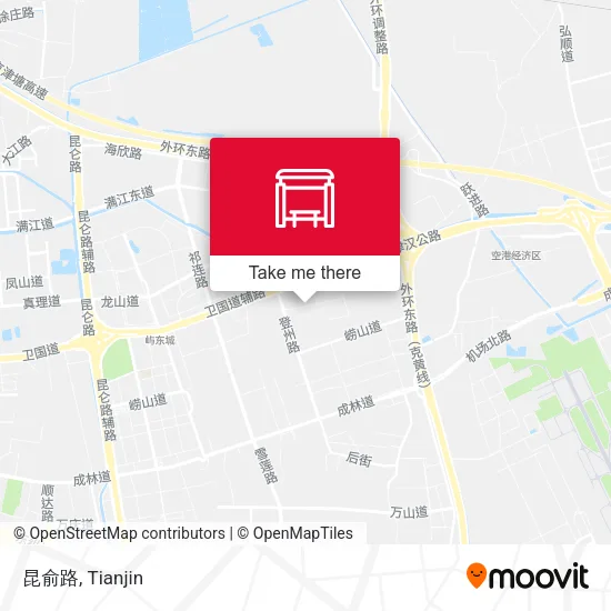 昆俞路 map