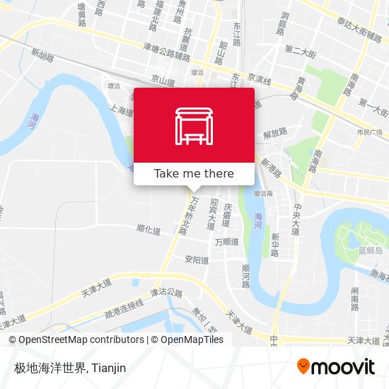 极地海洋世界 map