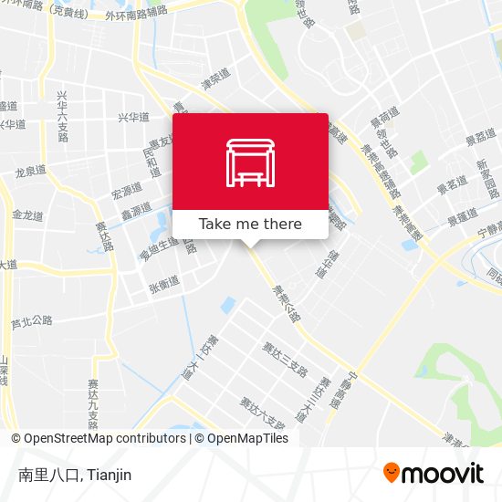 南里八口 map