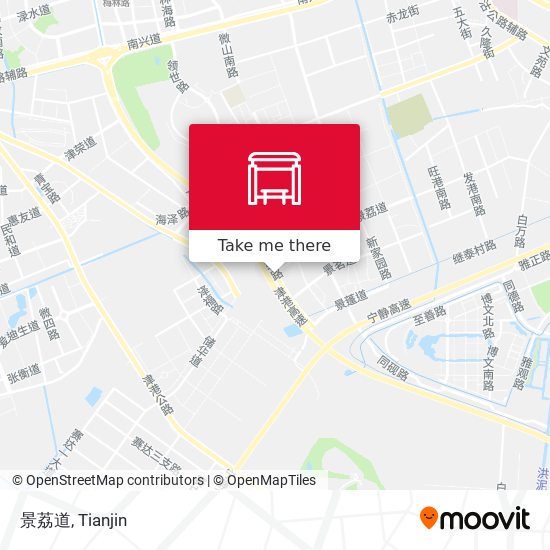 景荔道 map