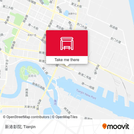 新港影院 map