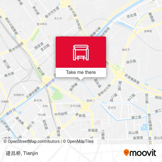 建昌桥 map