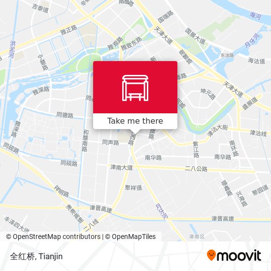 全红桥 map