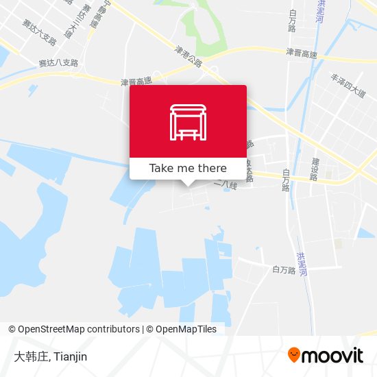 大韩庄 map