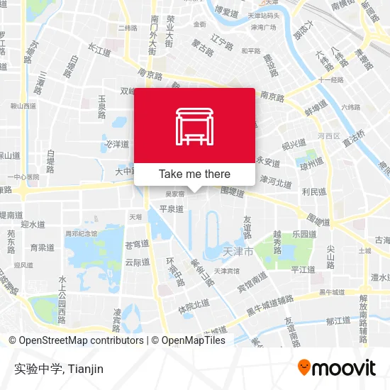 实验中学 map