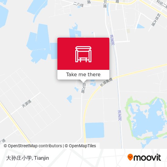 大孙庄小学 map