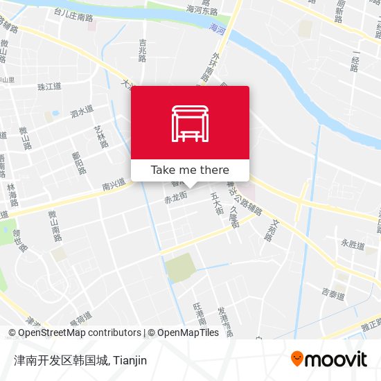 津南开发区韩国城 map