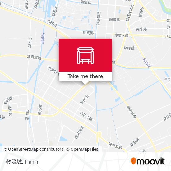 物流城 map
