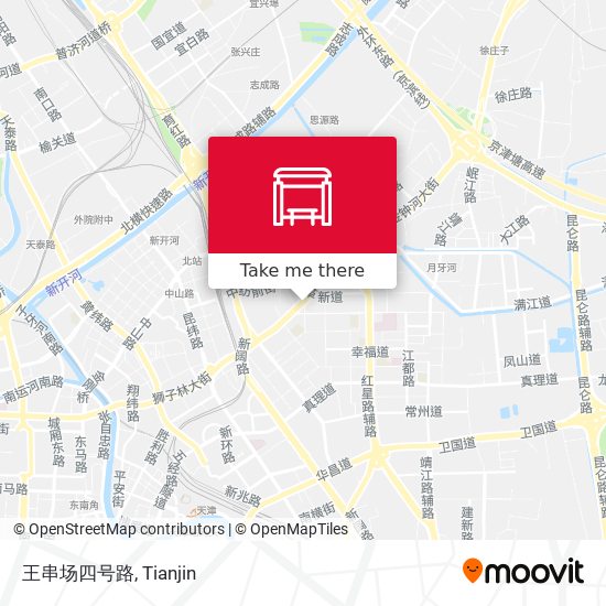 王串场四号路 map