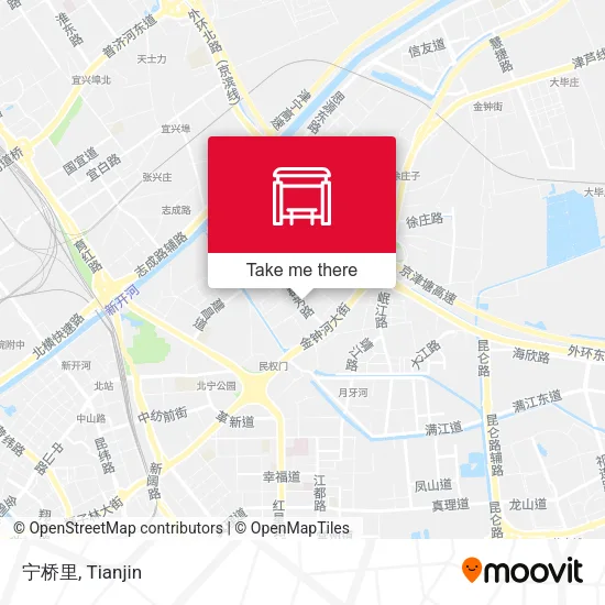 宁桥里 map