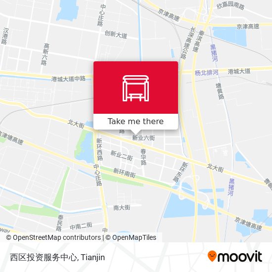 西区投资服务中心 map