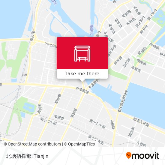 北塘指挥部 map