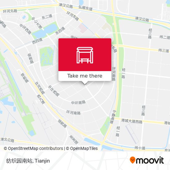 纺织园南站 map