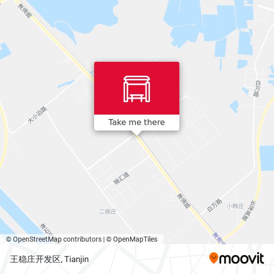王稳庄开发区 map