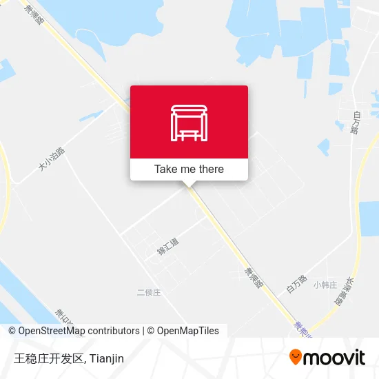 王稳庄开发区 map