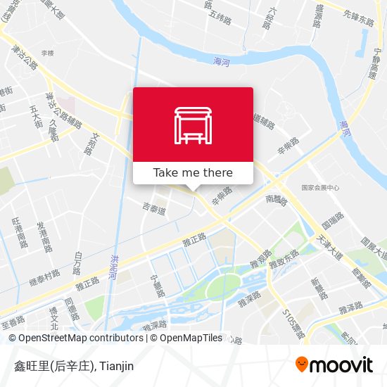 鑫旺里(后辛庄) map