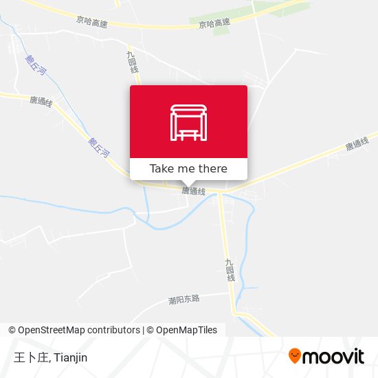 王卜庄 map