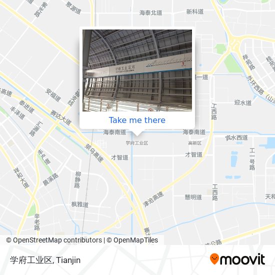 学府工业区 map