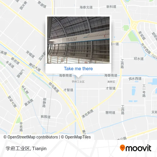学府工业区 map