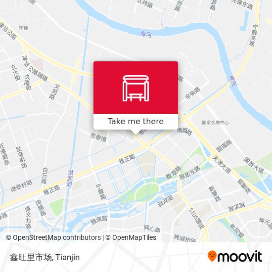 鑫旺里市场 map