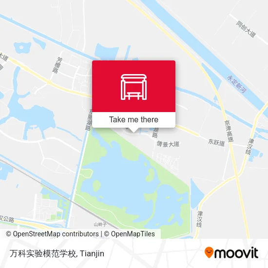 万科实验模范学校 map