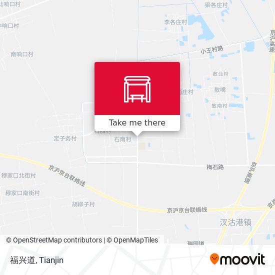 福兴道 map