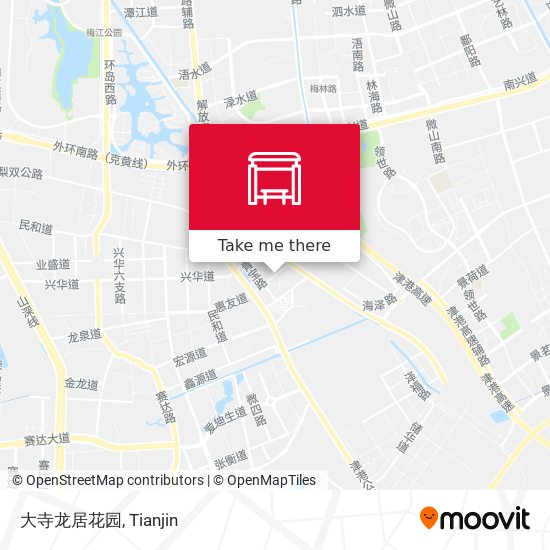 大寺龙居花园 map