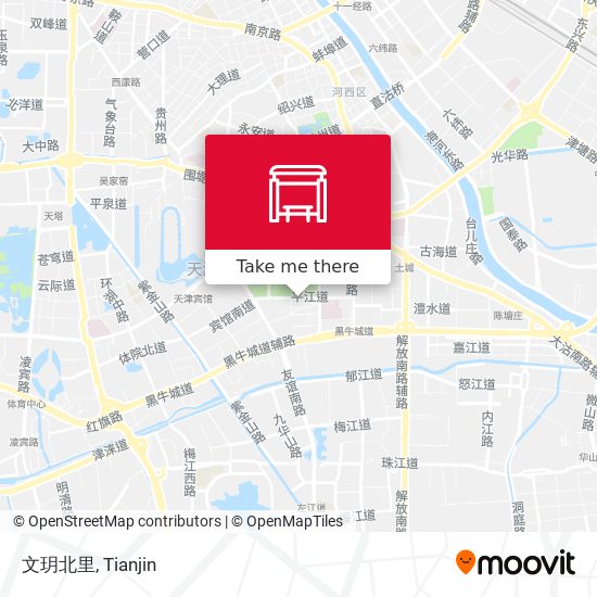 文玥北里 map