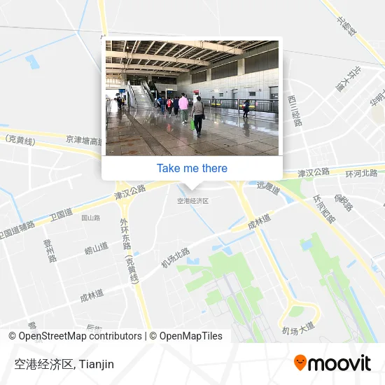空港经济区 map