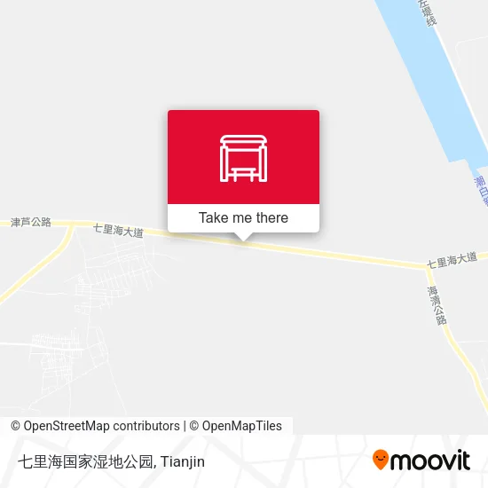 七里海国家湿地公园 map