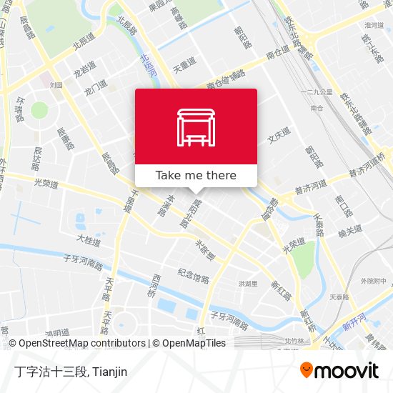 丁字沽十三段 map