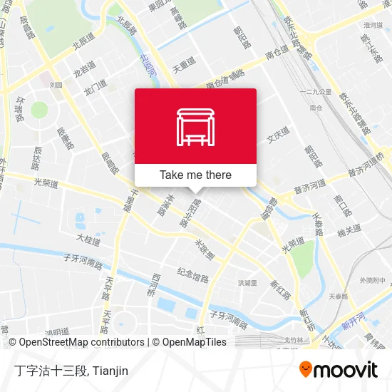 丁字沽十三段 map