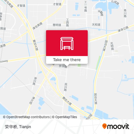 荣华桥 map
