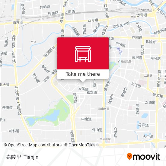 嘉陵里 map