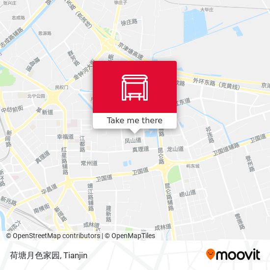 荷塘月色家园 map