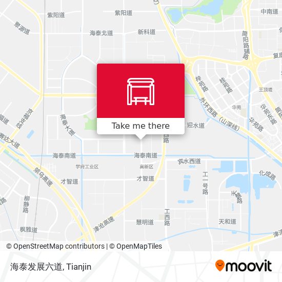 海泰发展六道 map