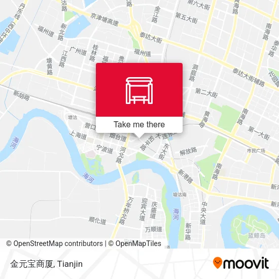 金元宝商厦 map