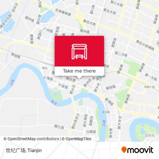 世纪广场 map