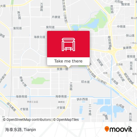 海泰东路 map