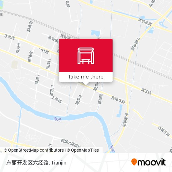 东丽开发区六经路 map