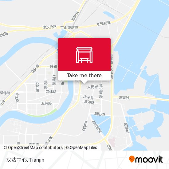 汉沽中心 map