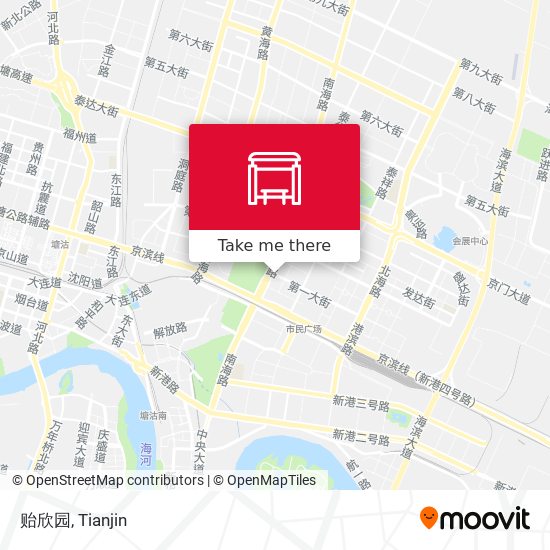 贻欣园 map