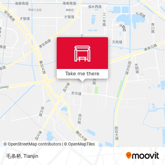 毛条桥 map