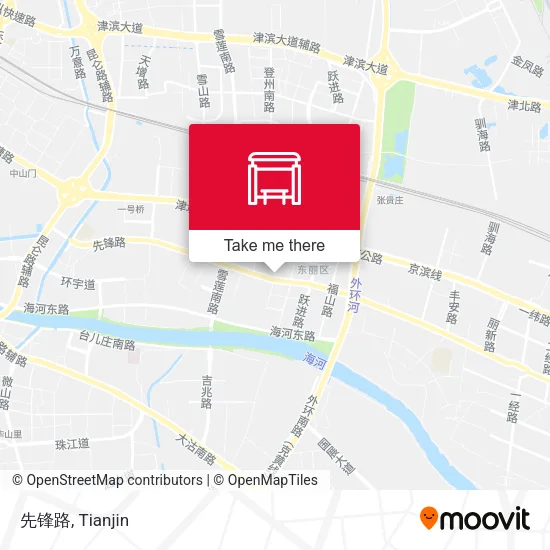 先锋路 map
